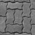 Grey Interlock Paver charcoal