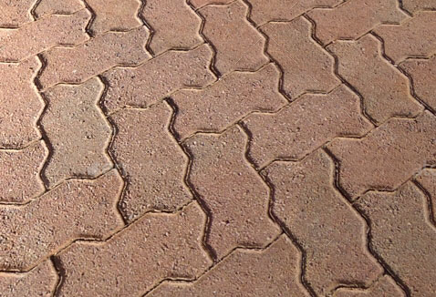 INTERLOCK PAVER TAN